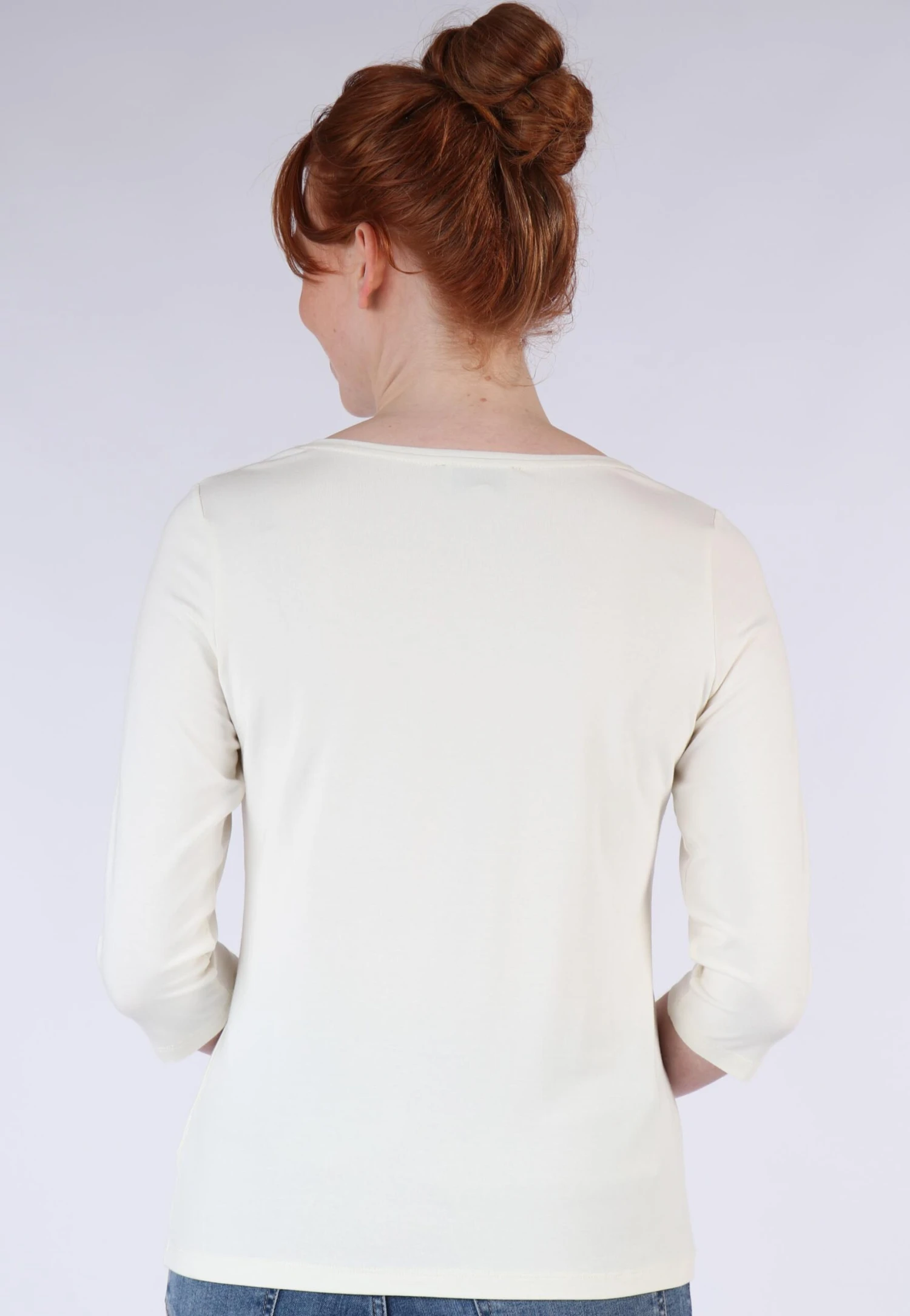 Langarmshirt Mabel- Ivory – Bild 6