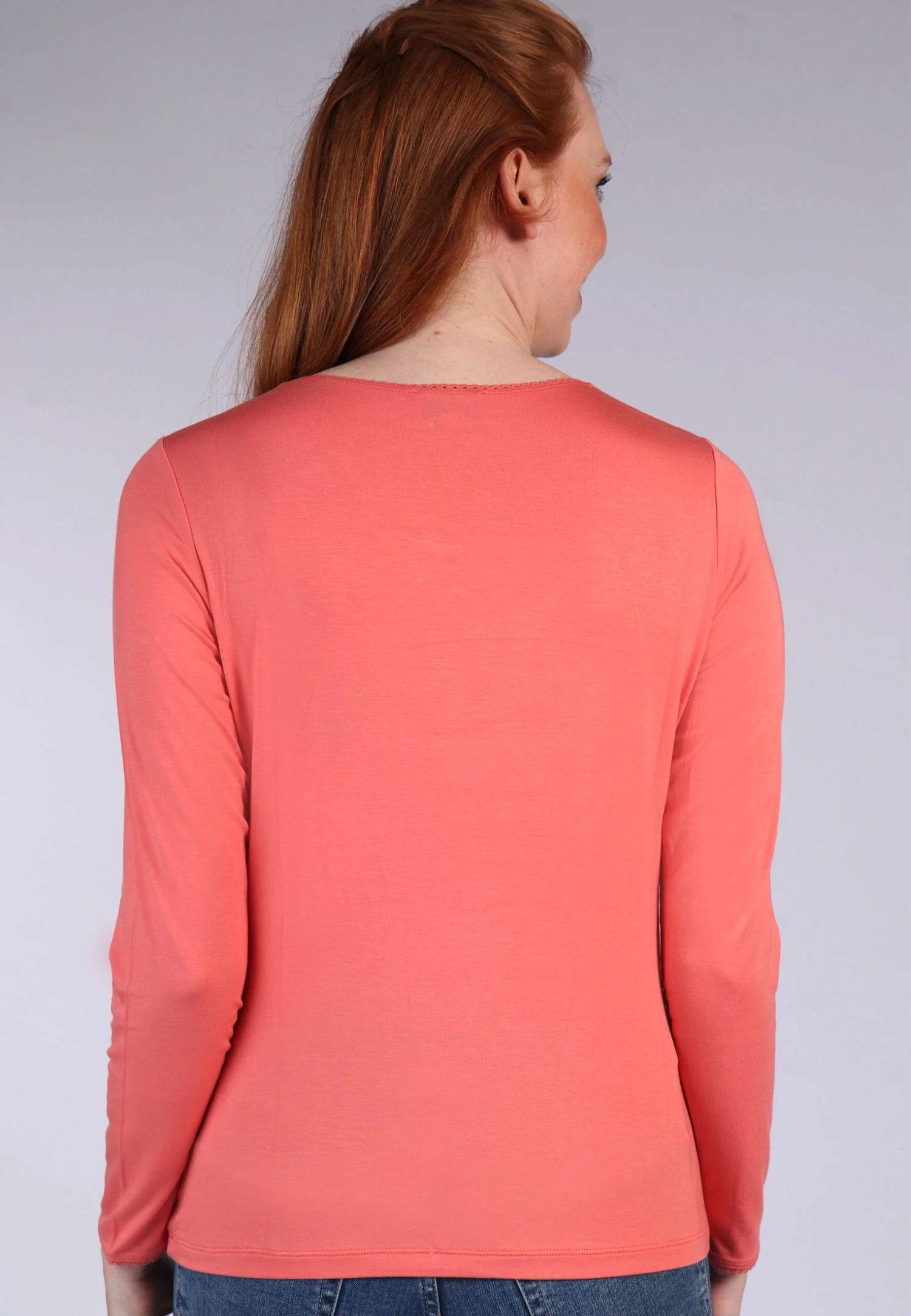 Langarmshirt Philia- Peach – Bild 6