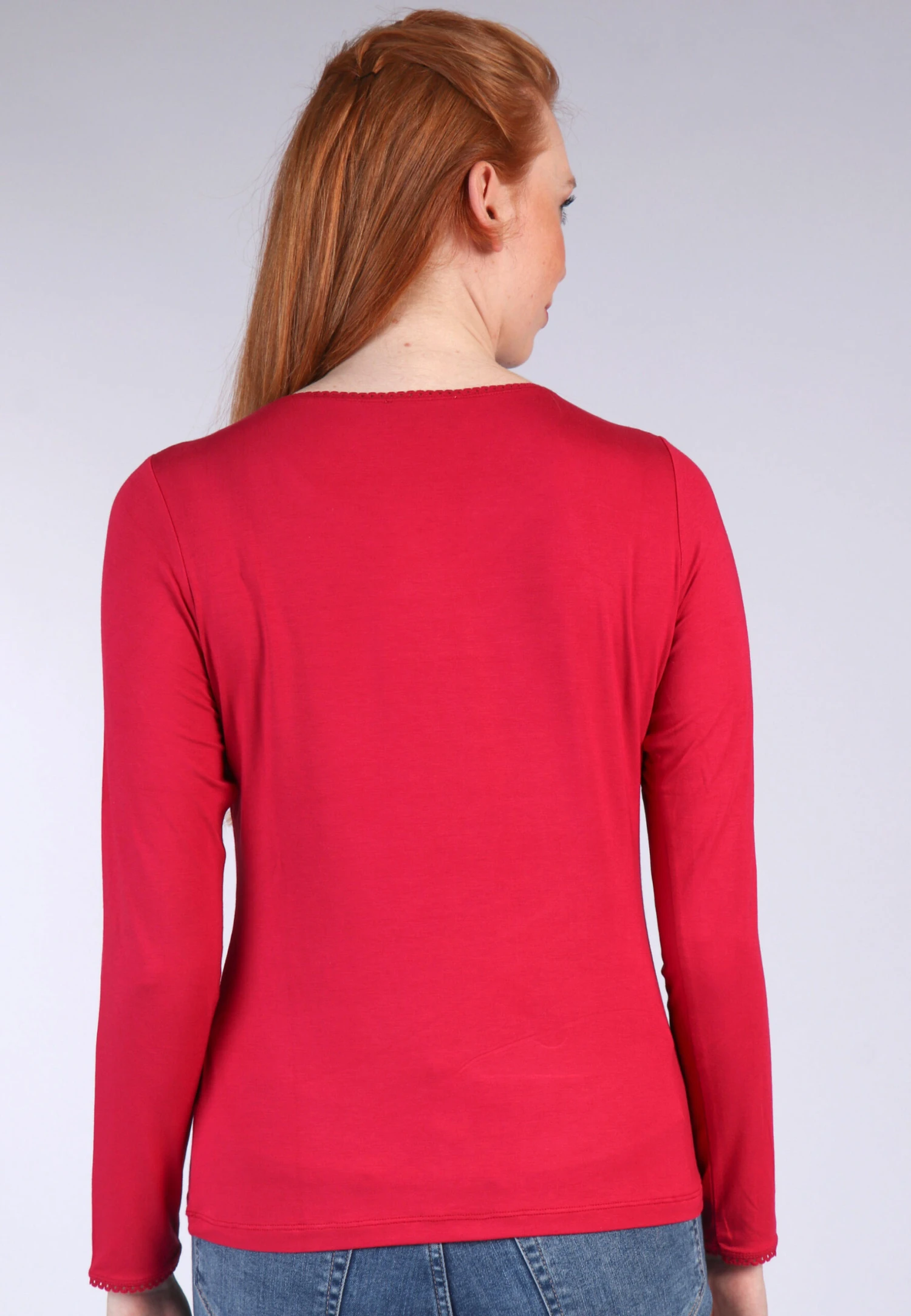 Langarmshirt Philia- Rubin – Bild 6