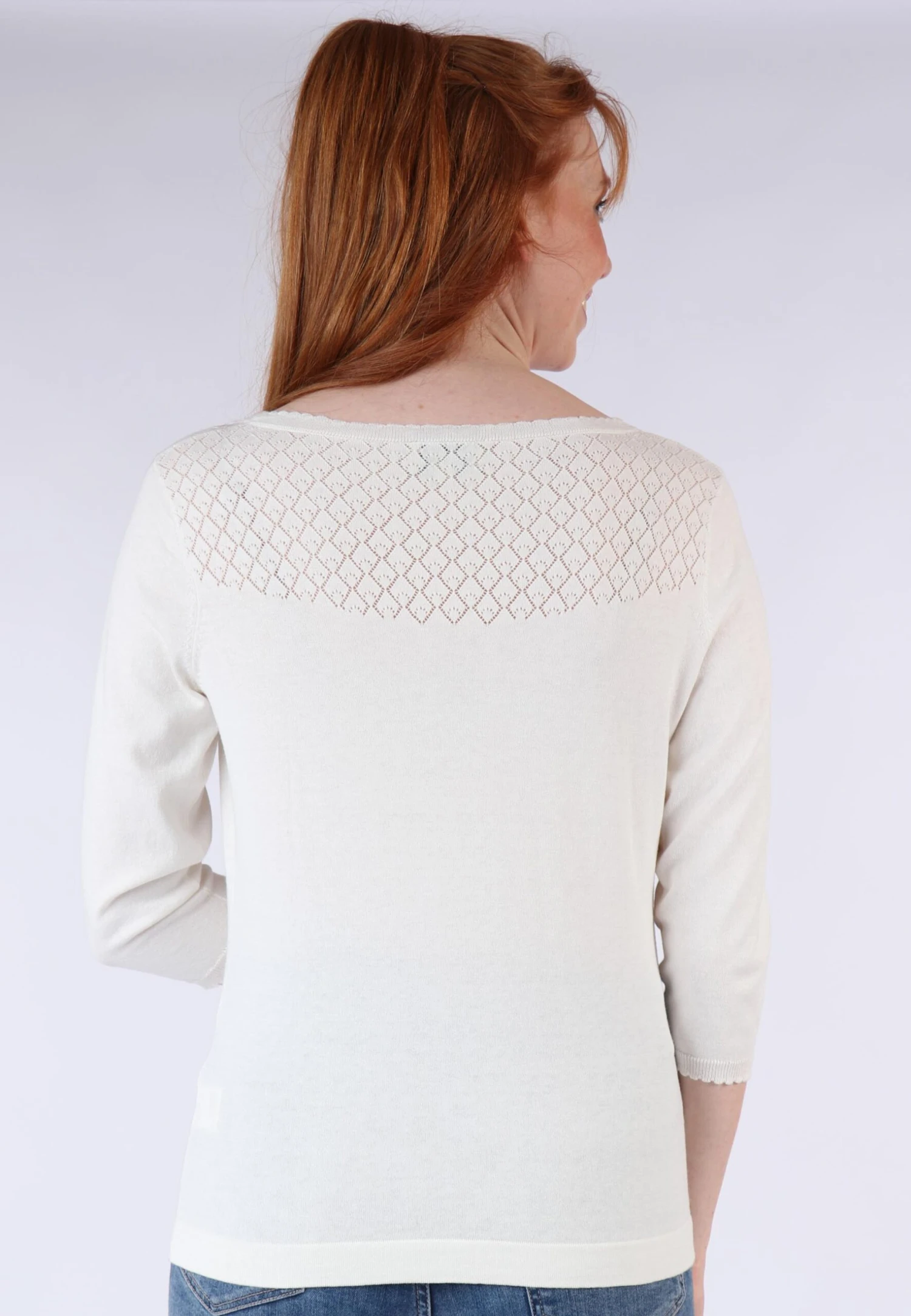 Strickpullover Dafne- Ivory – Bild 6