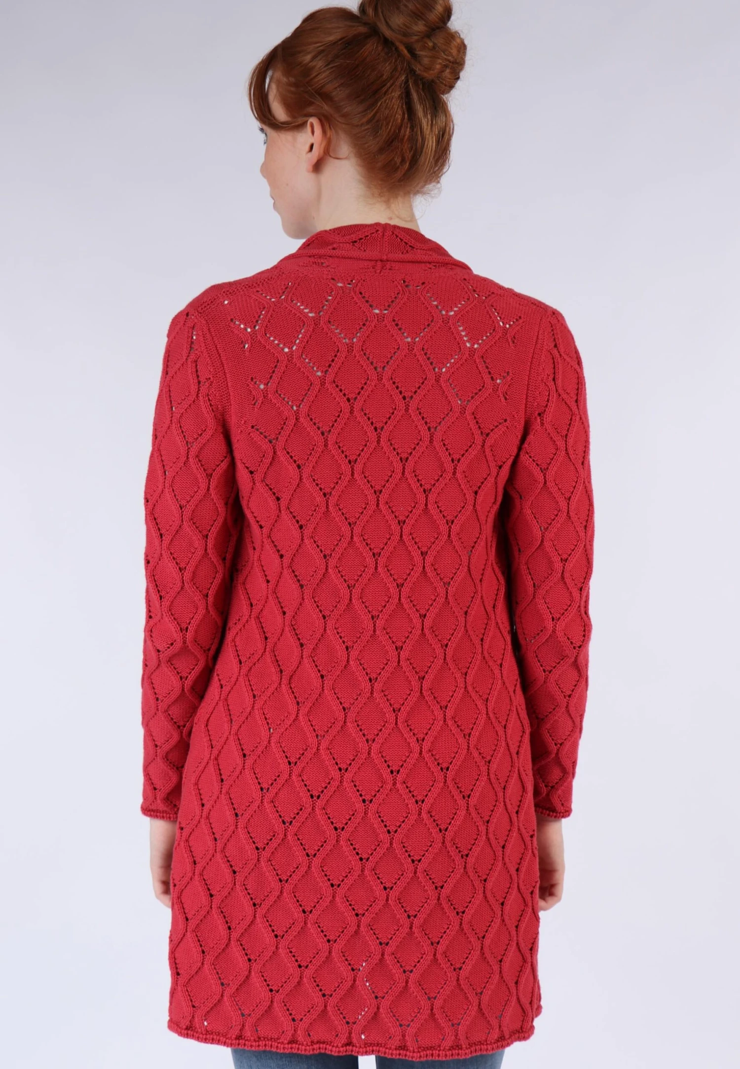 Strickmantel Ebbie - Cardinal – Bild 6