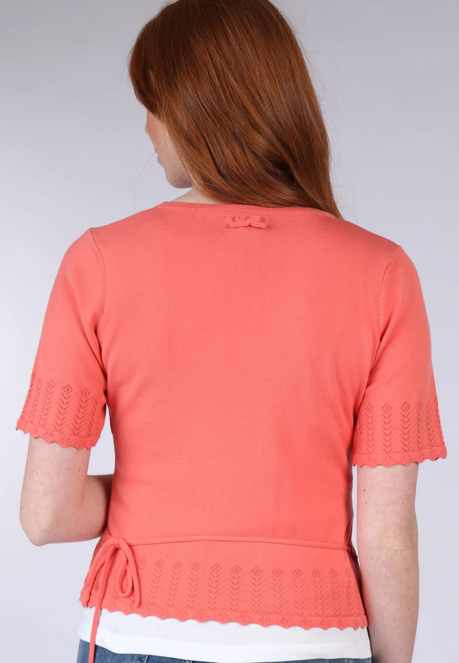 Strickjacke Suki - Peach – Bild 7