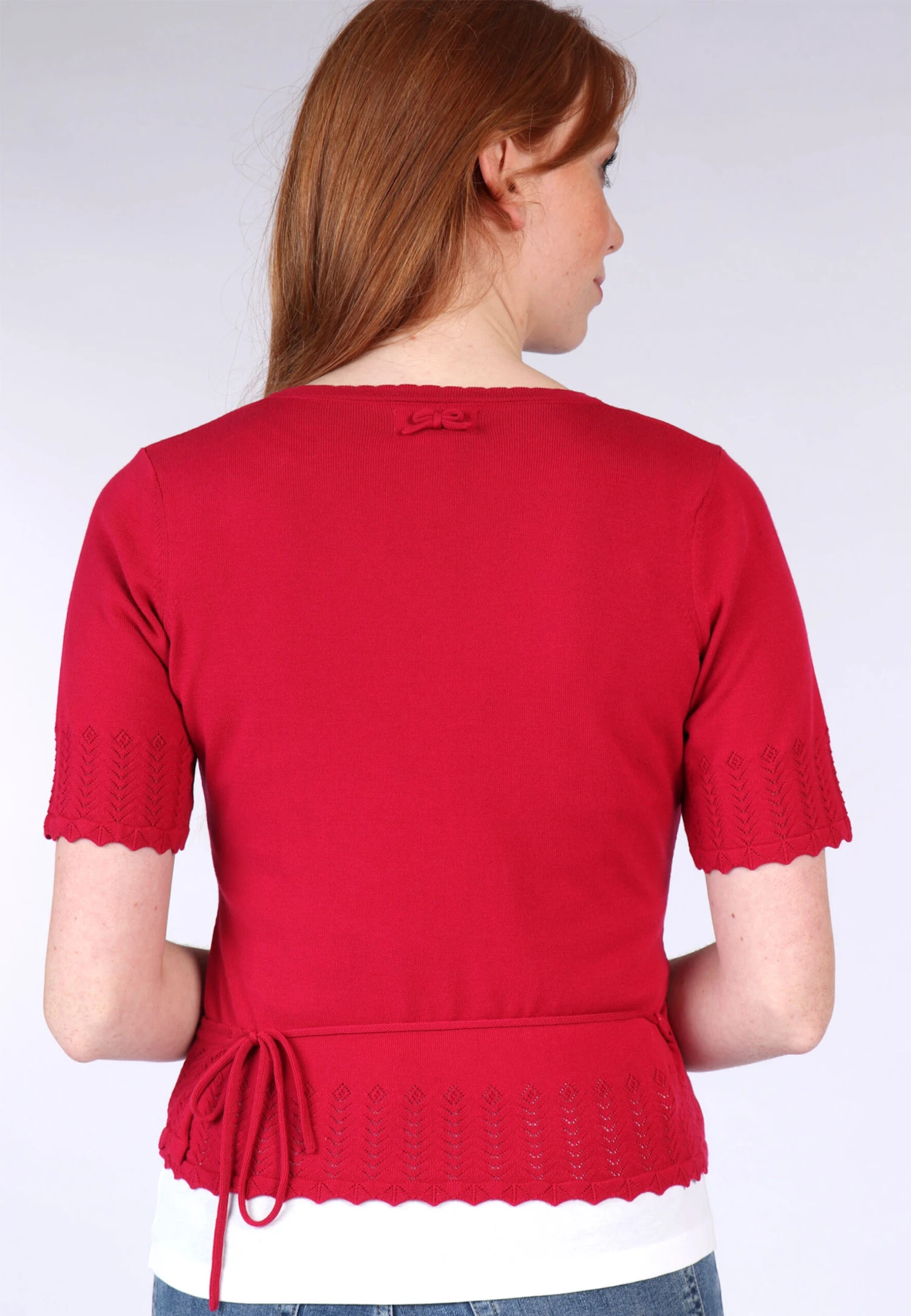 Strickjacke Suki - Rubin – Bild 7