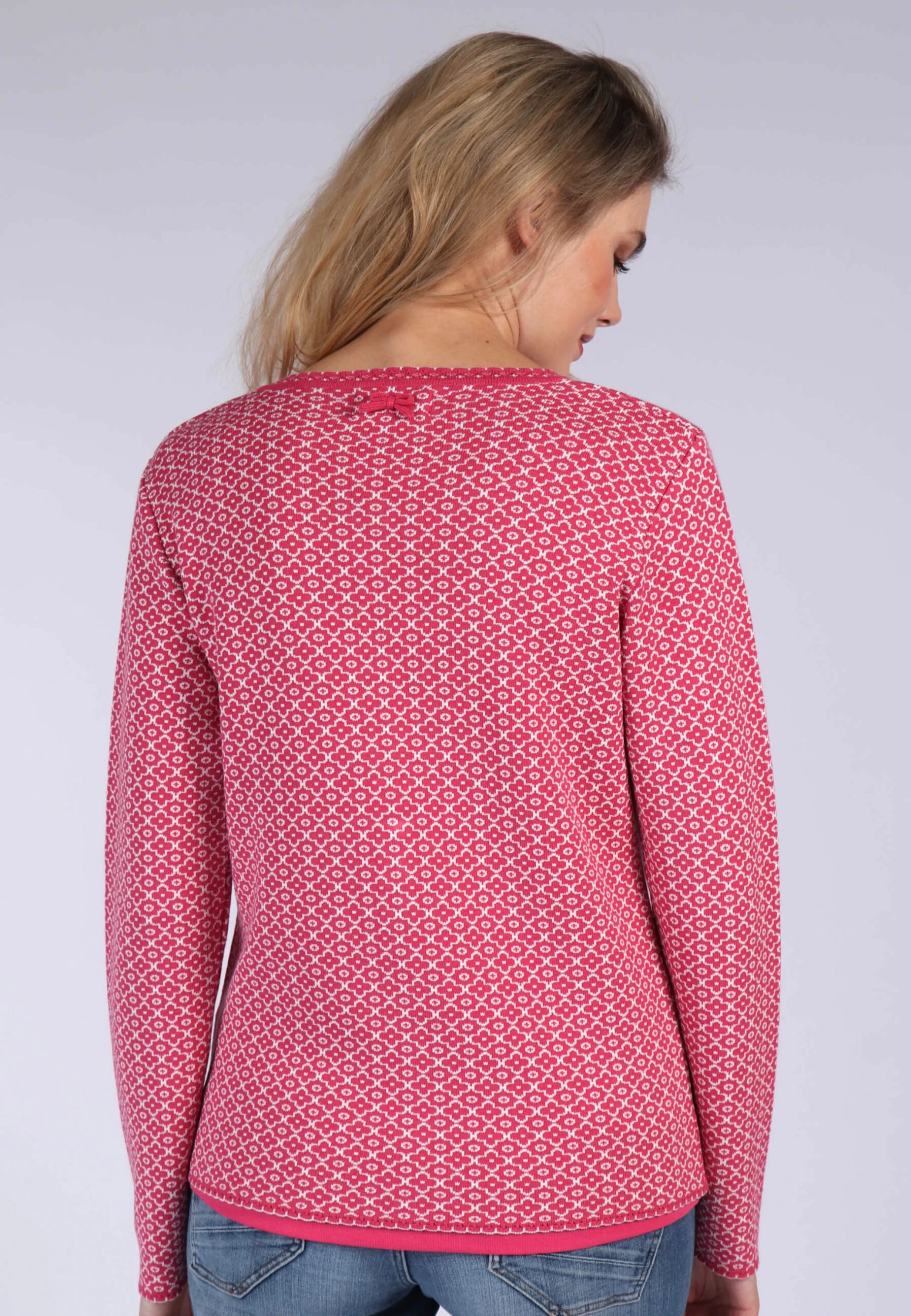 Strickjacke Gaia - Pink – Bild 6