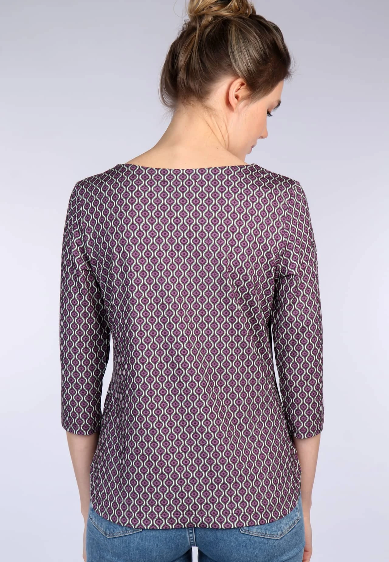 Shirt Sontje - Plum – Bild 7