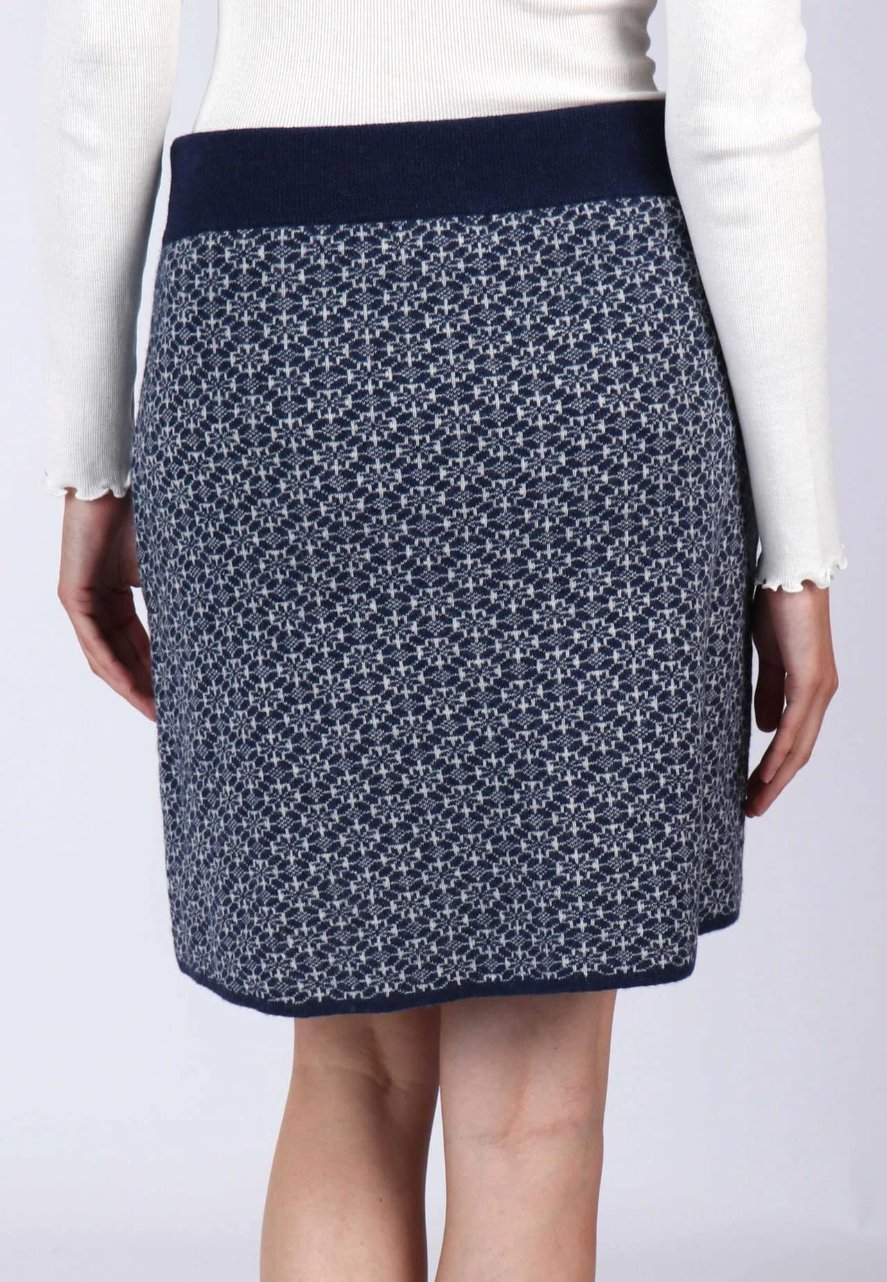 Strickrock Mina - Navy – Bild 6