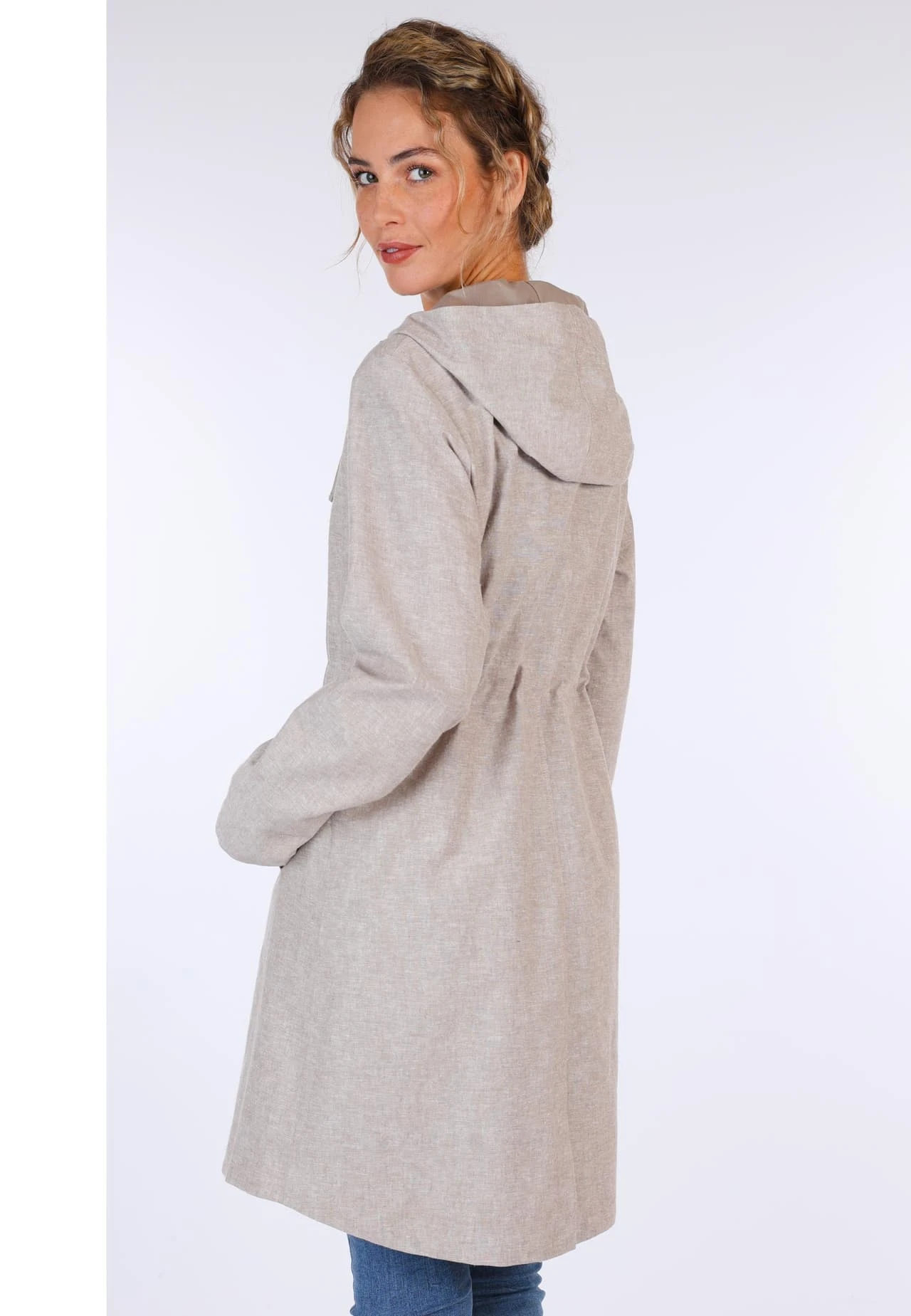 Mantel Eevi- Sand – Bild 8