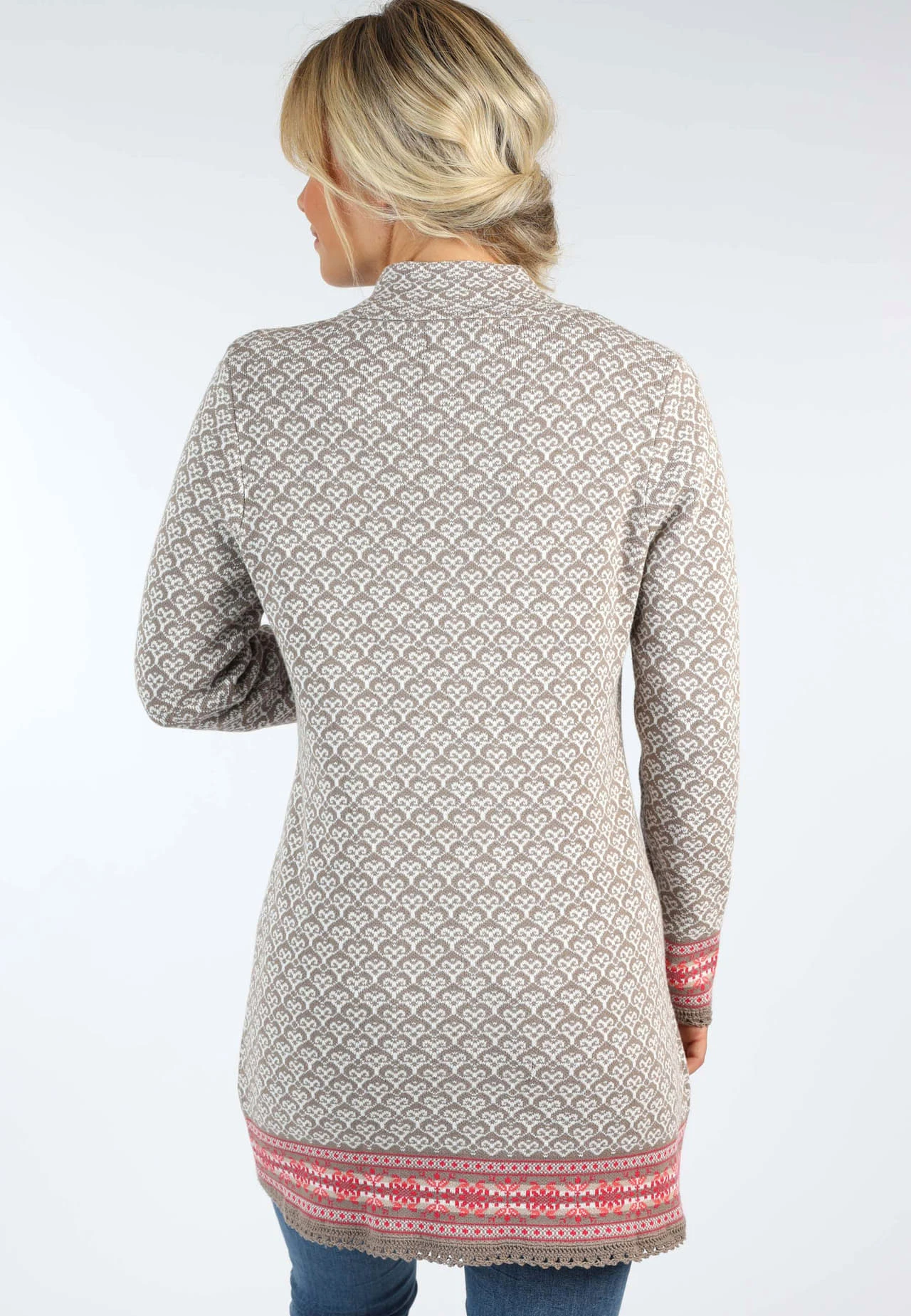 Strickmantel Jade - Oyster – Bild 6