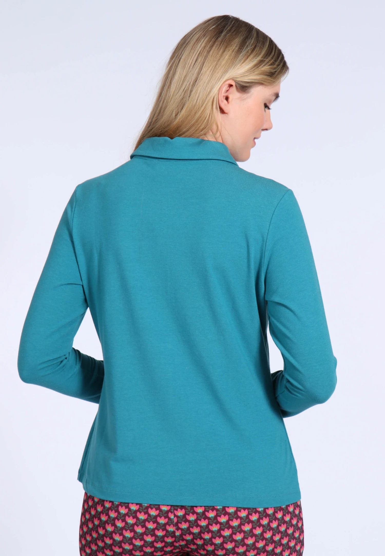 Bluse Cylia - Emerald – Bild 5