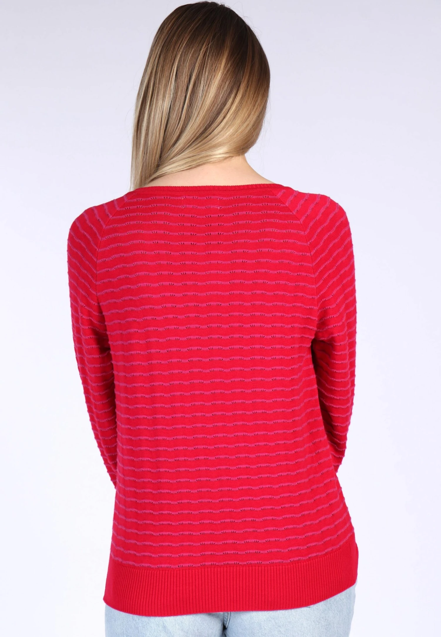 Strickjacke Patie - Rubin – Bild 7