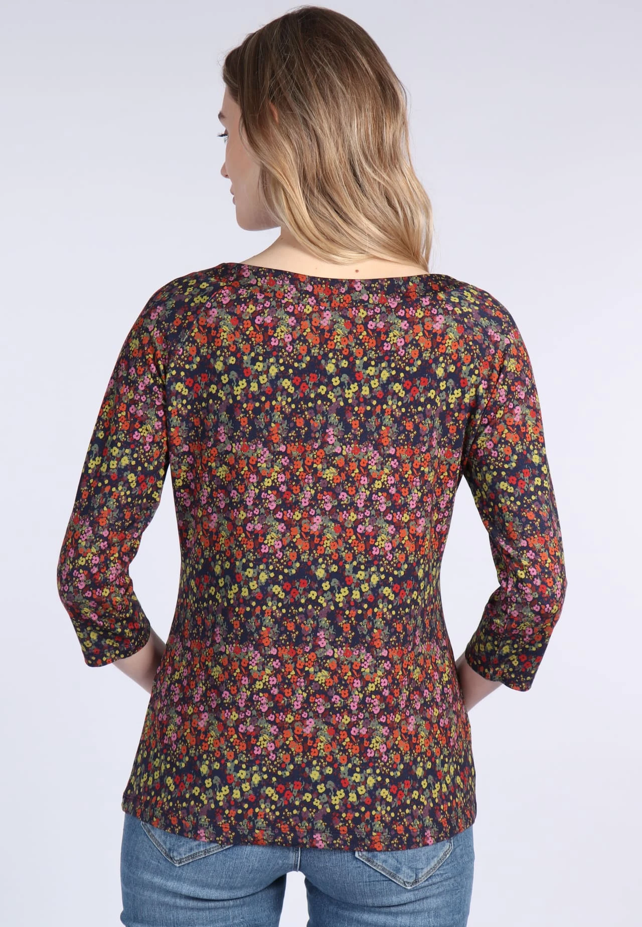 Shirt Zoa Flower Confetti- Thyme – Bild 6