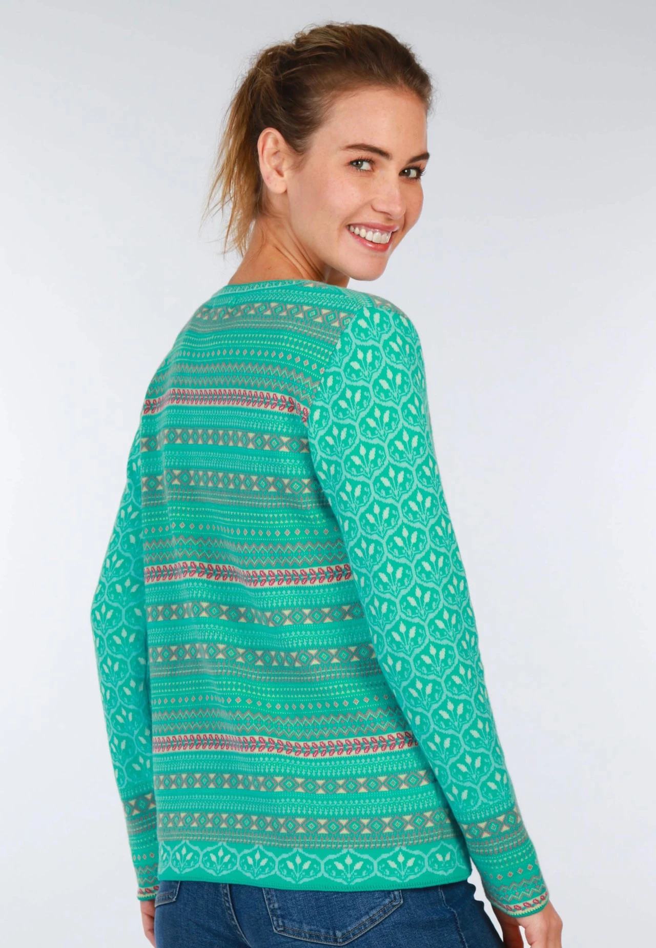 Strickjacke Renee Porcelain - Atlantis – Bild 6