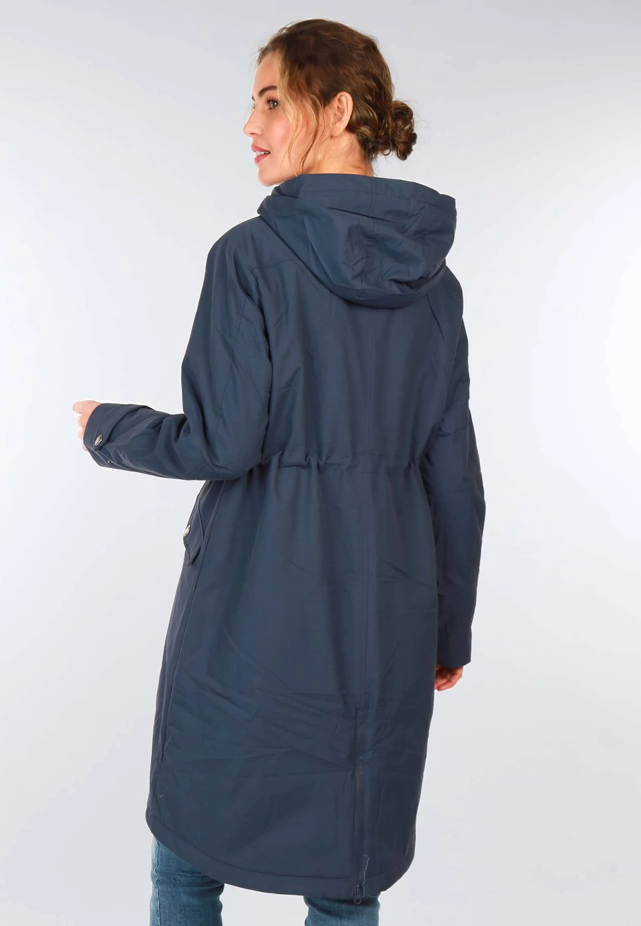 Mantel Neliea- Navy – Bild 10