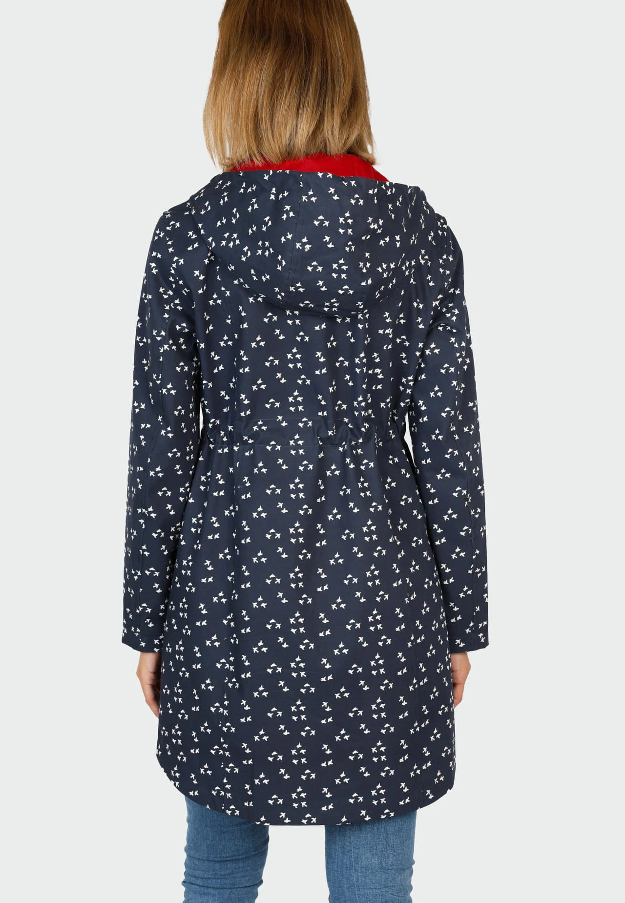 Mantel Venla Birds - Navy – Bild 8