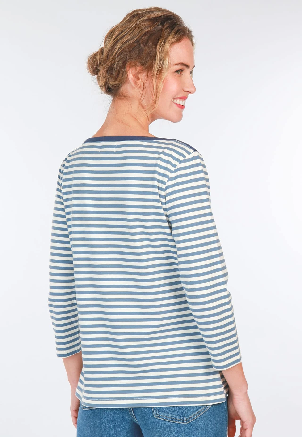 Shirt Daria - Swedish Blue – Bild 6