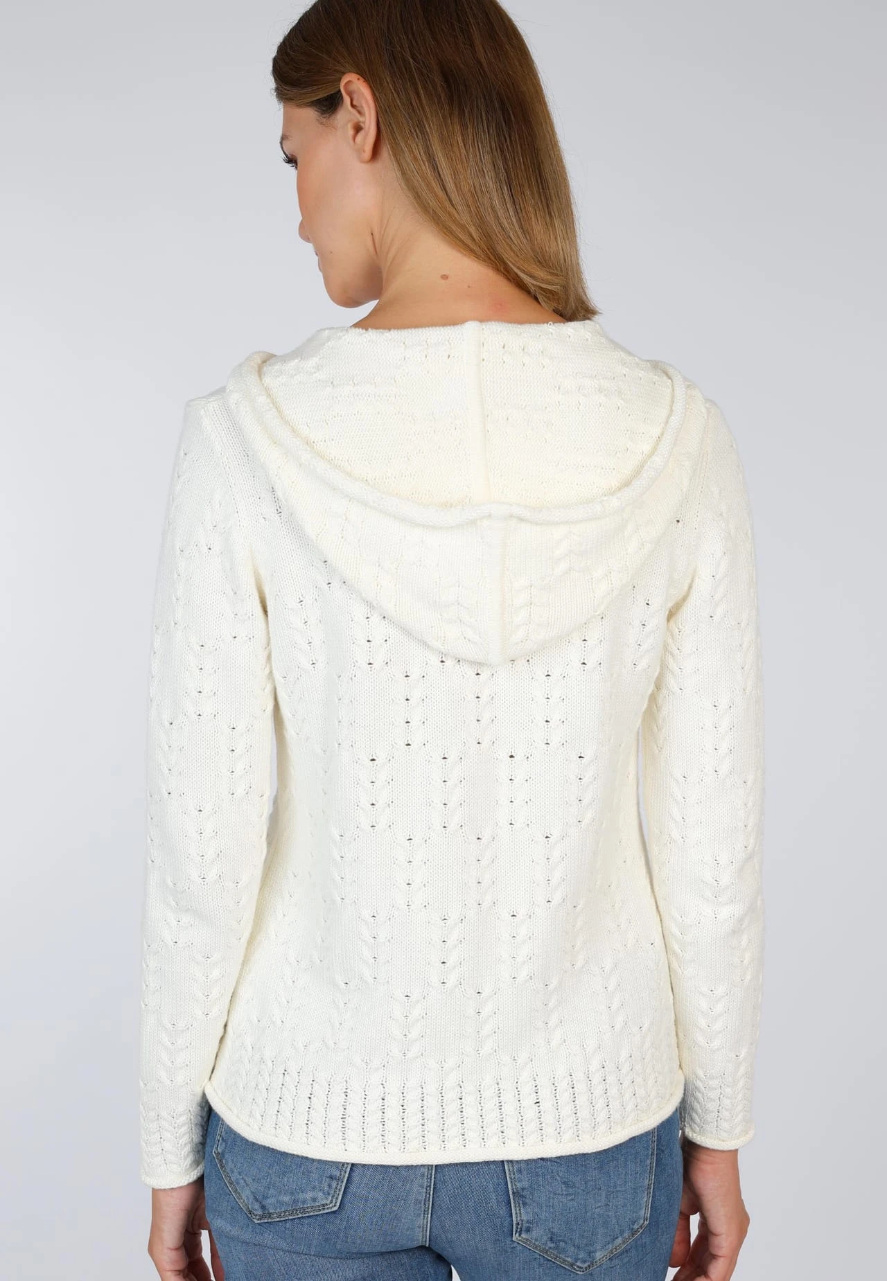 Strickjacke Angelika - Ivory – Bild 7