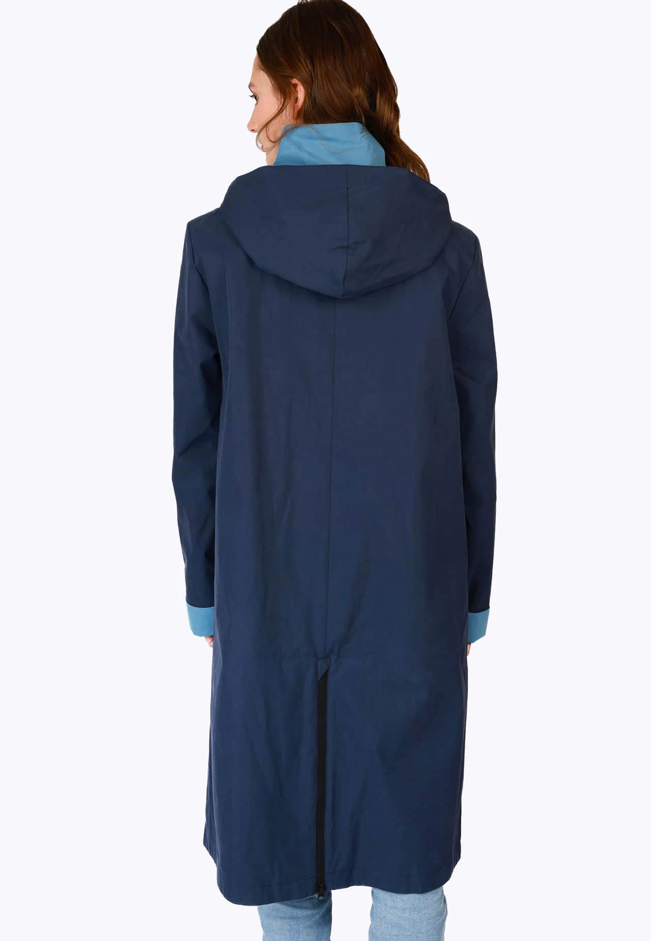 Mantel Riekje - Navy – Bild 7