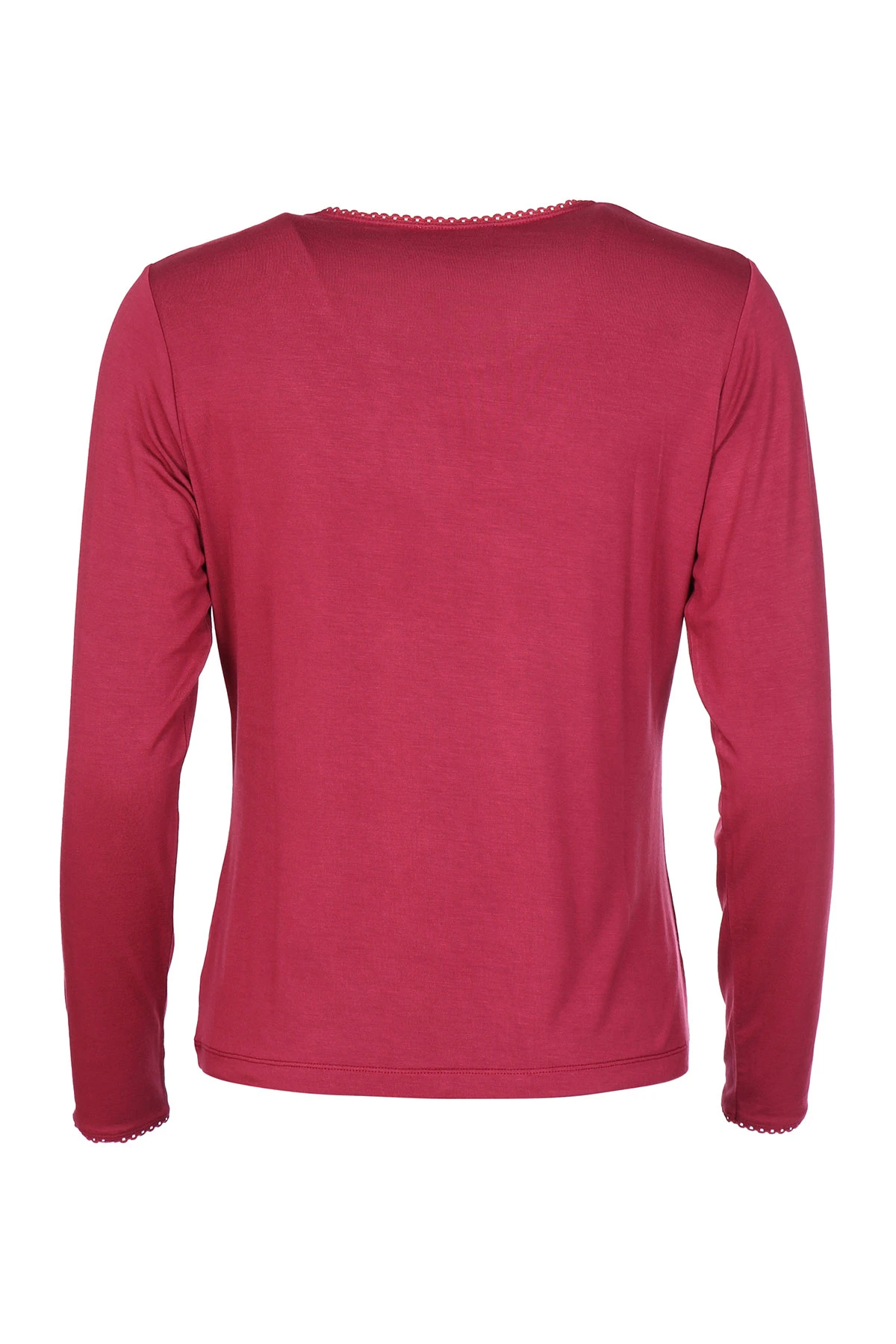 Langarmshirt Philia - Burgundy – Bild 7