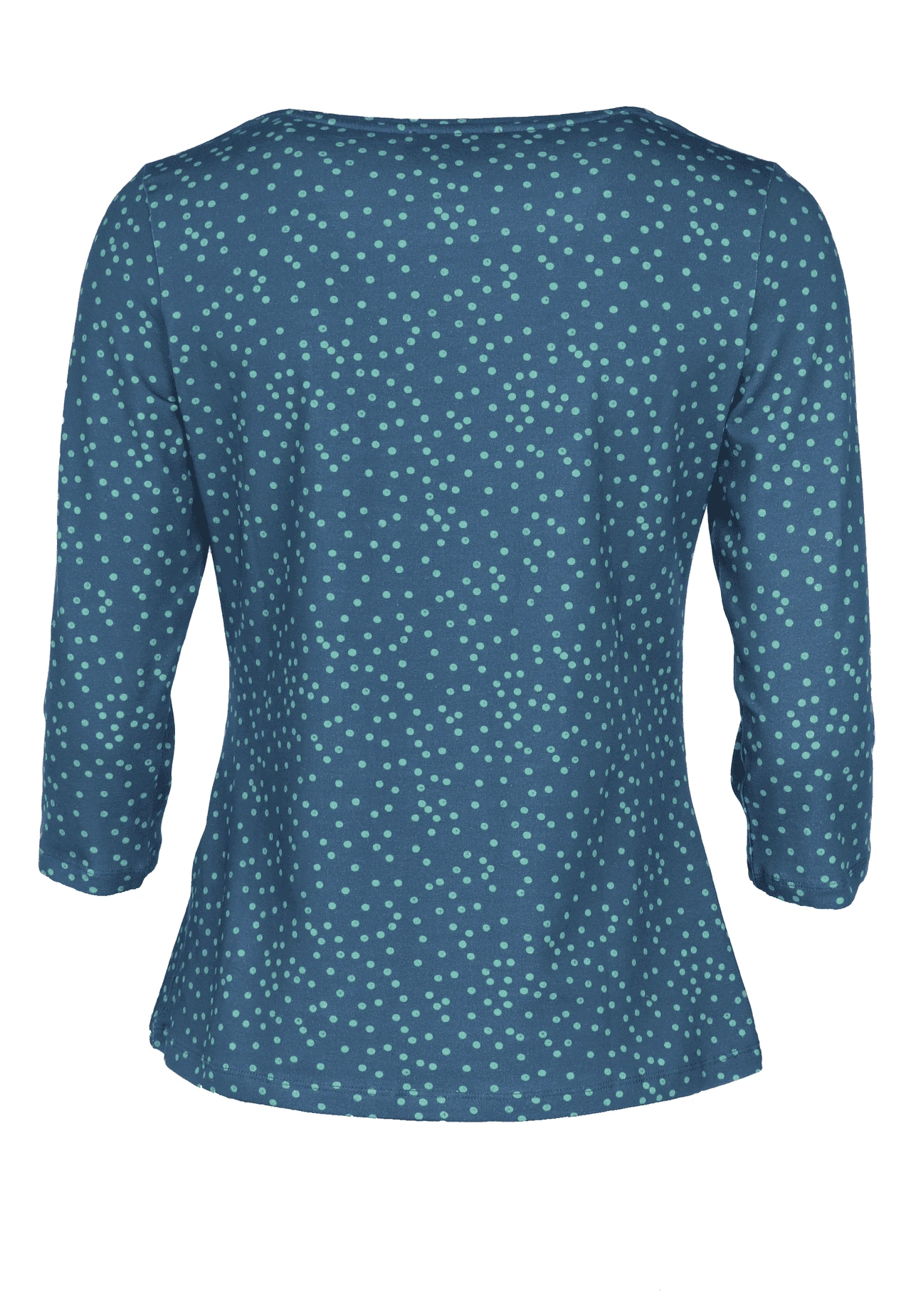 Langarmshirt Mabel Dot- Fjord – Bild 7