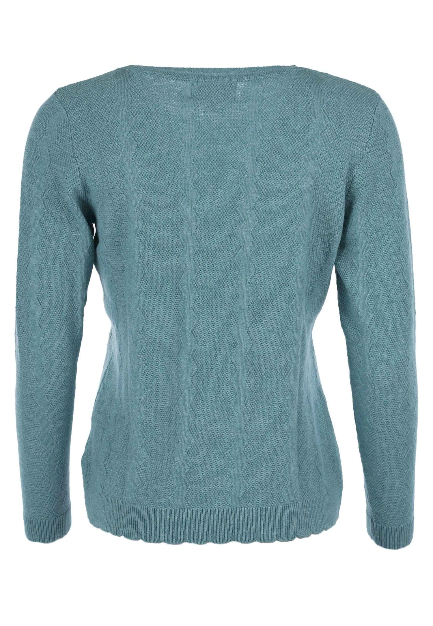 Strickpullover Marlis - Mosaic Blue – Bild 3