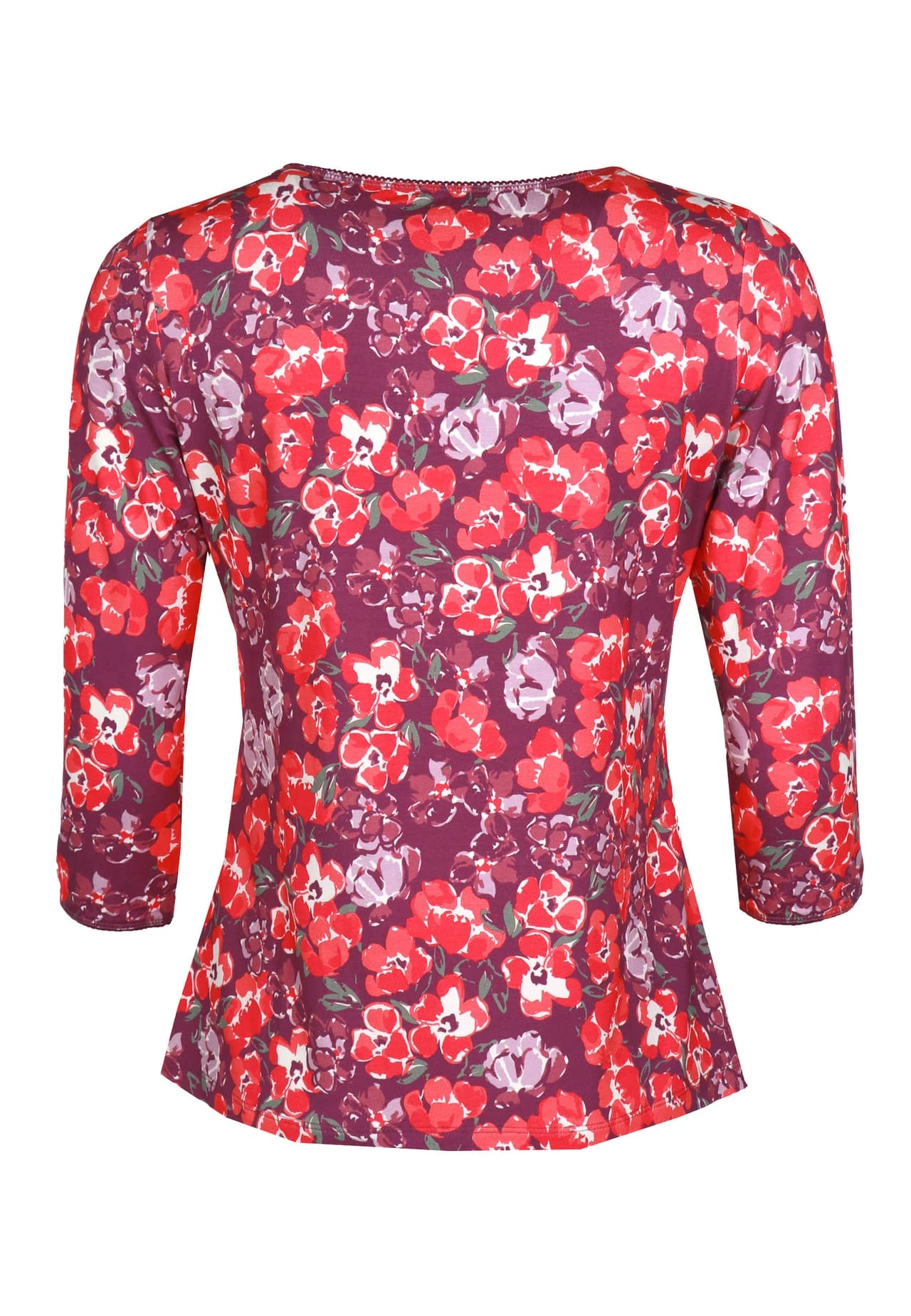 Shirt Mabel Flower Field - Orchid – Bild 7