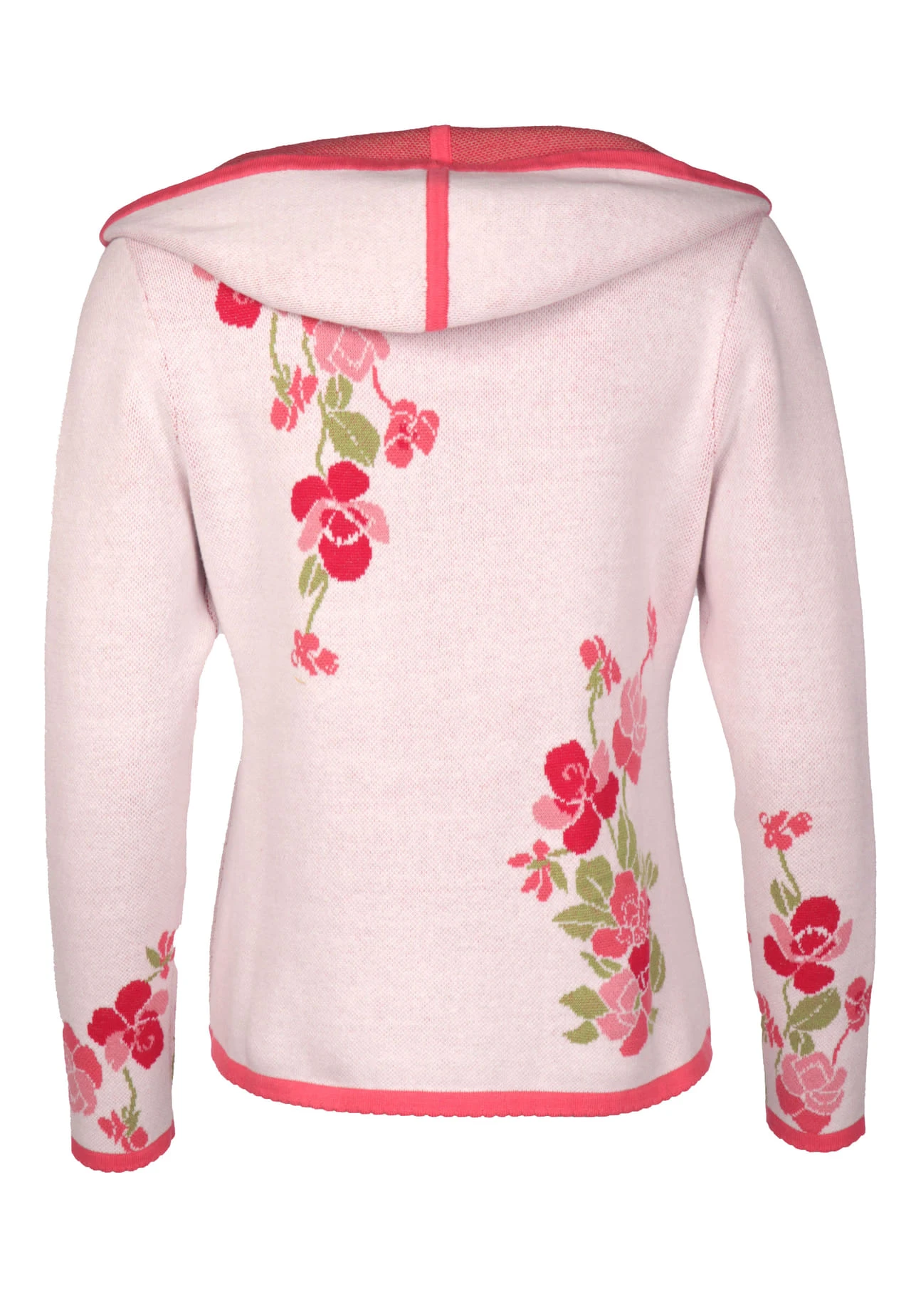 Strickjacke Katleen Violet - Ivory – Bild 7