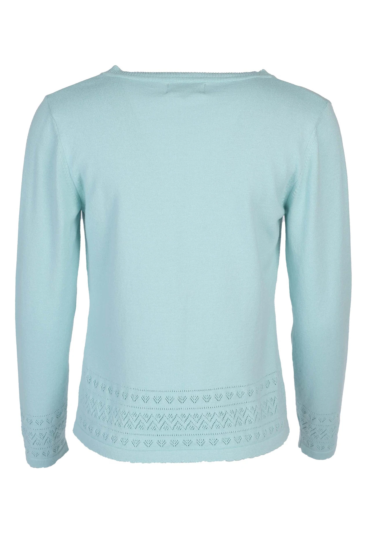 Strickjacke Amily - Pastel Blue – Bild 7