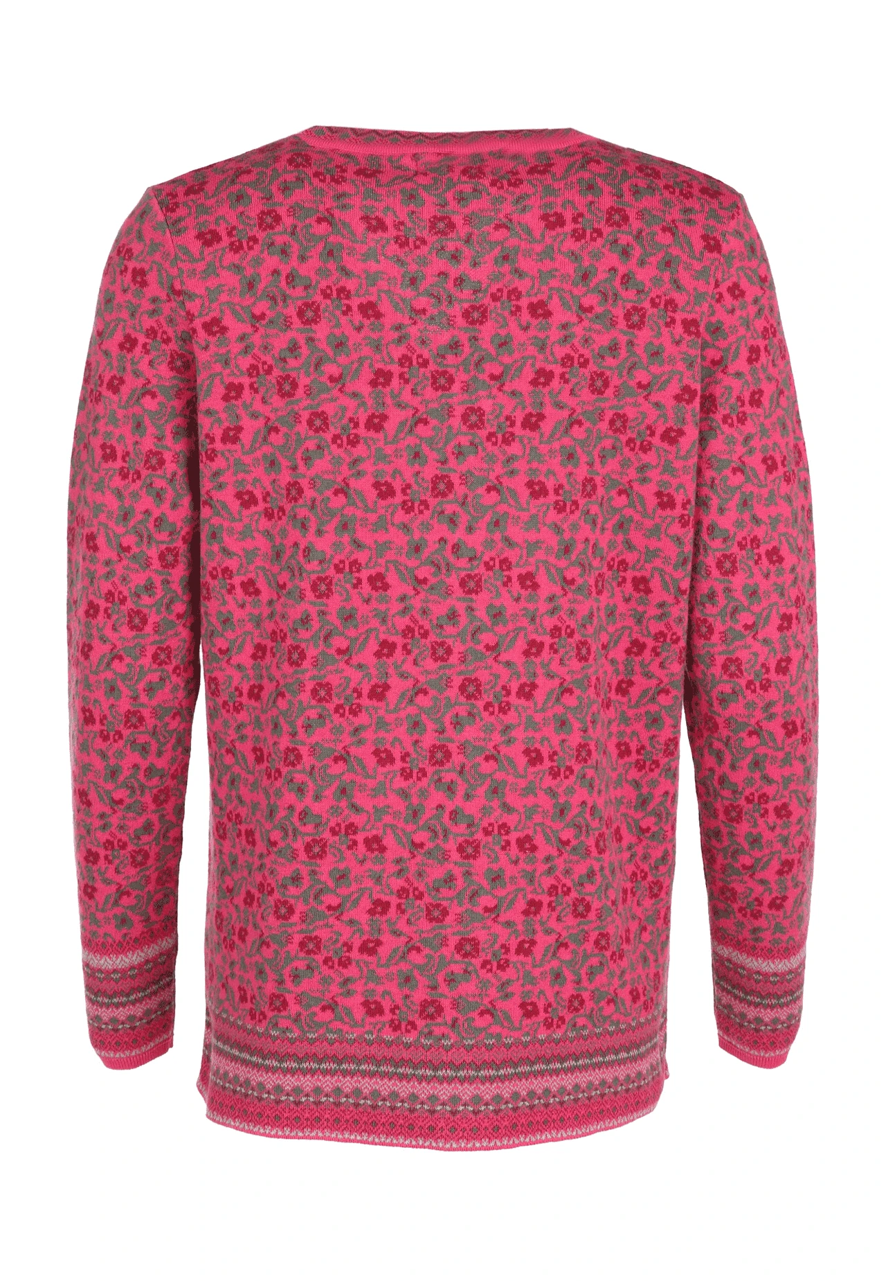 Strickjacke Christi Blossom - Pink – Bild 8