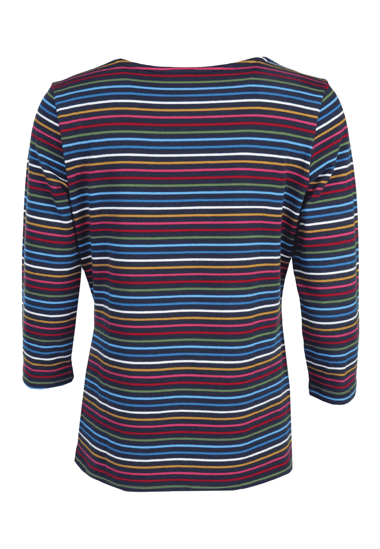 Sweater Holma Colourful Stripe - Navy – Bild 8